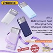 Remax power bank model RPP-5 with a capacity of 10000 milliamps