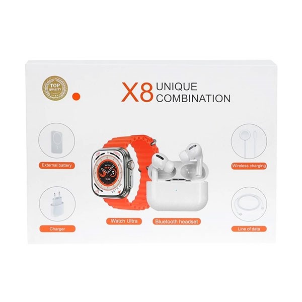 X8 UNIQUE COMBINATION smart watch pack